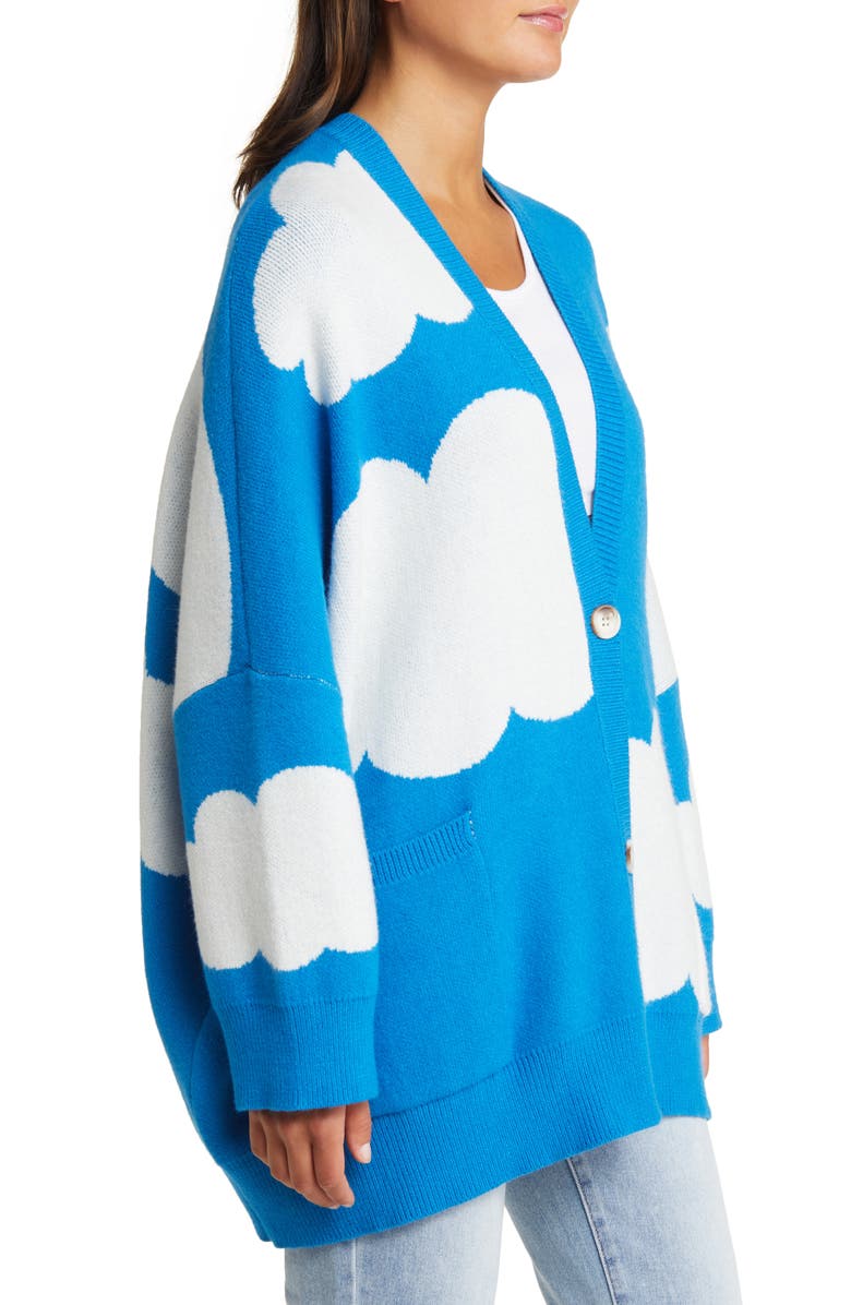 Dressed in Lala Oversize Cloud Cardigan, Alternate, color, 