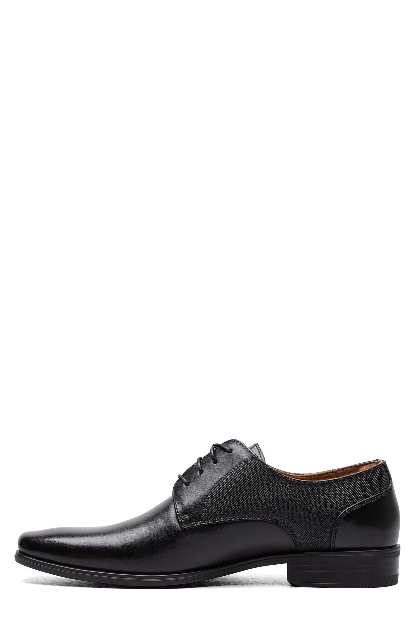 Florsheim Jackson Plain Toe Derby, Alternate, color, Black