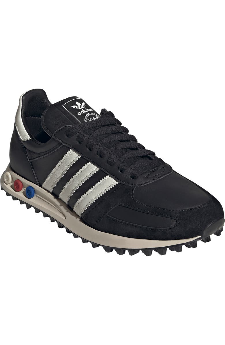 adidas Gender Inclusive LA Trainer OG Made in USA Sneaker, Main, color, Core Black/ White/ Carbon