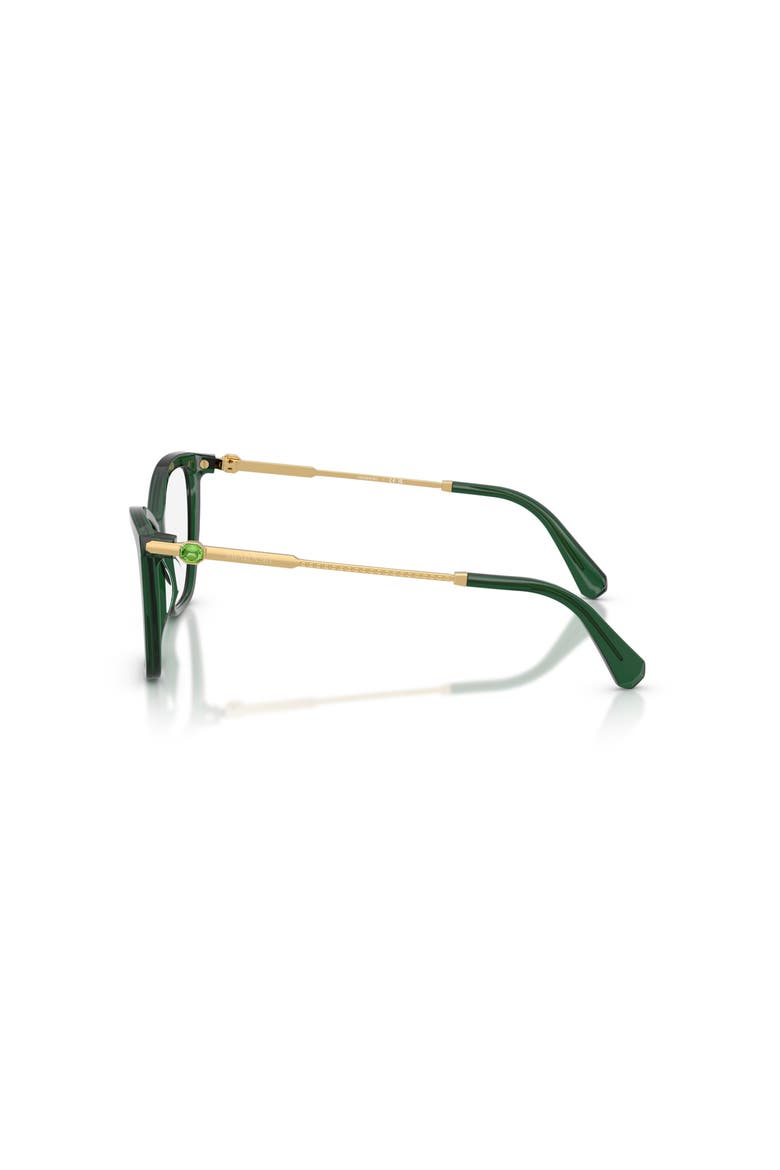53mm Cat Eye optical glasses, Alternate, color, Green