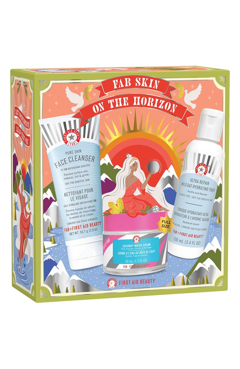 First Aid Beauty First Ad Beauty FAB Skin On the Horizon Set USD $58 Value, Main, color, 