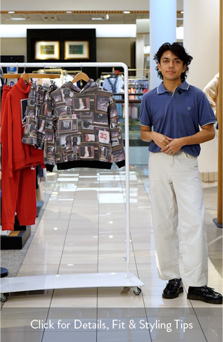 Kids' MJ Print Brooklyn Fleece Hoodie, sales video thumbnail