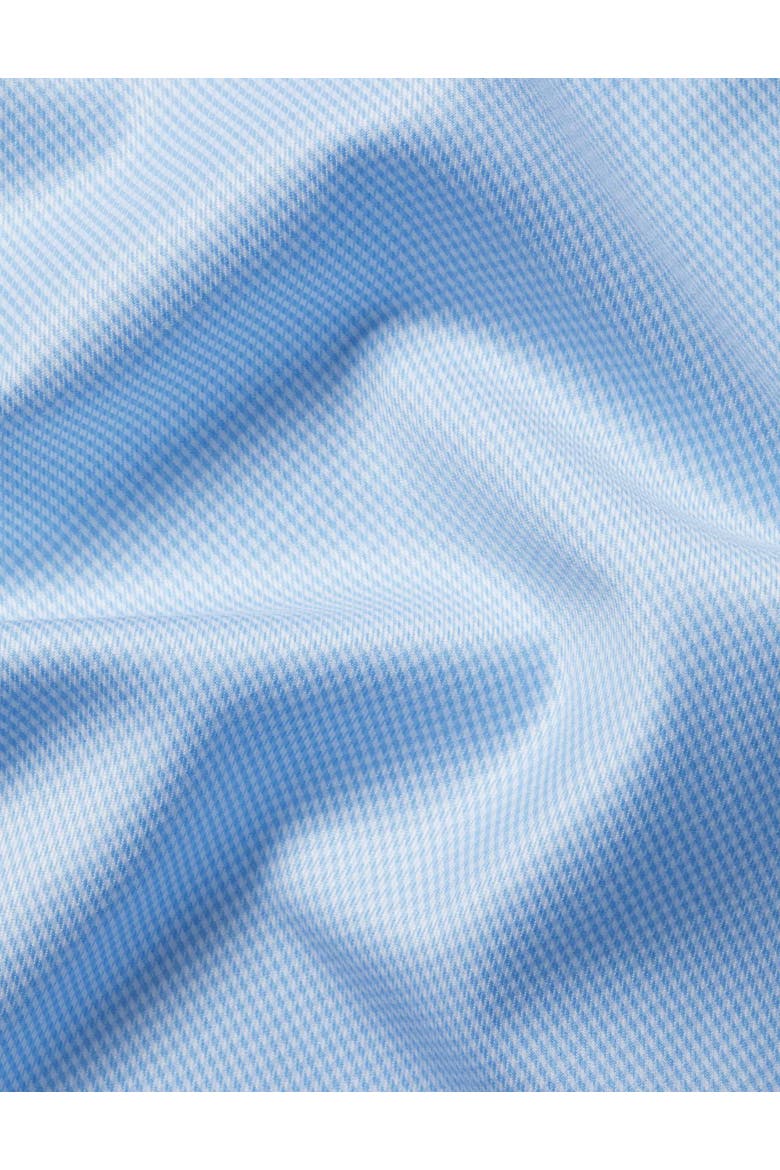 Non-Iron Puppytooth Shirt, Alternate, color, Sky Blue