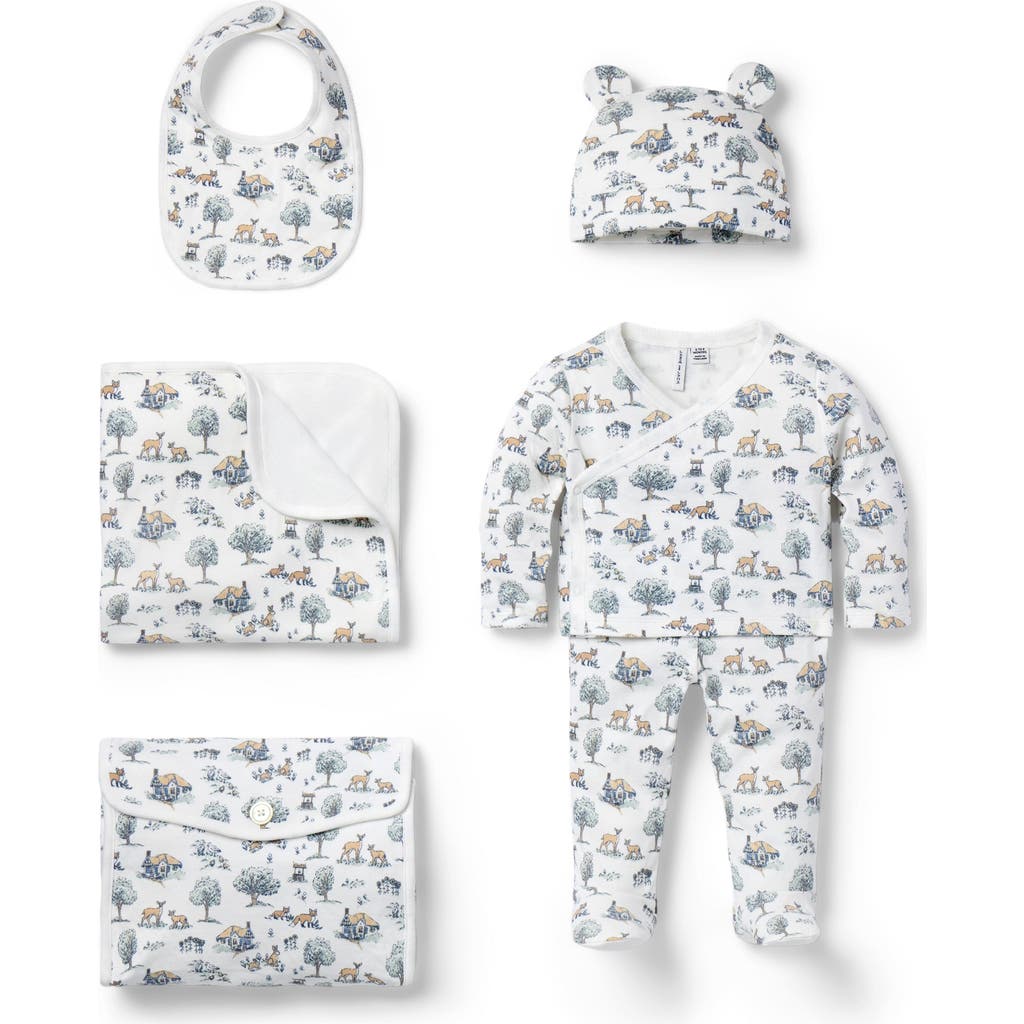 Janie And Jack Baby Bundle Of Love Gift Set In Gray