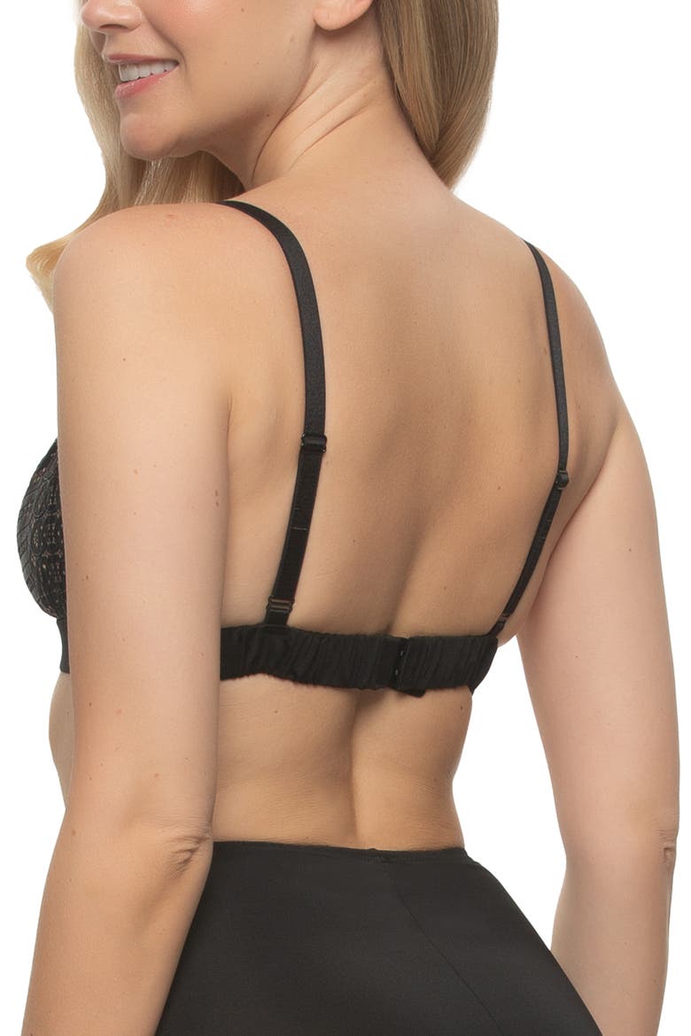 Siren Shimmer Lace Bralette, Alternate, color, BLACK SHIMMER