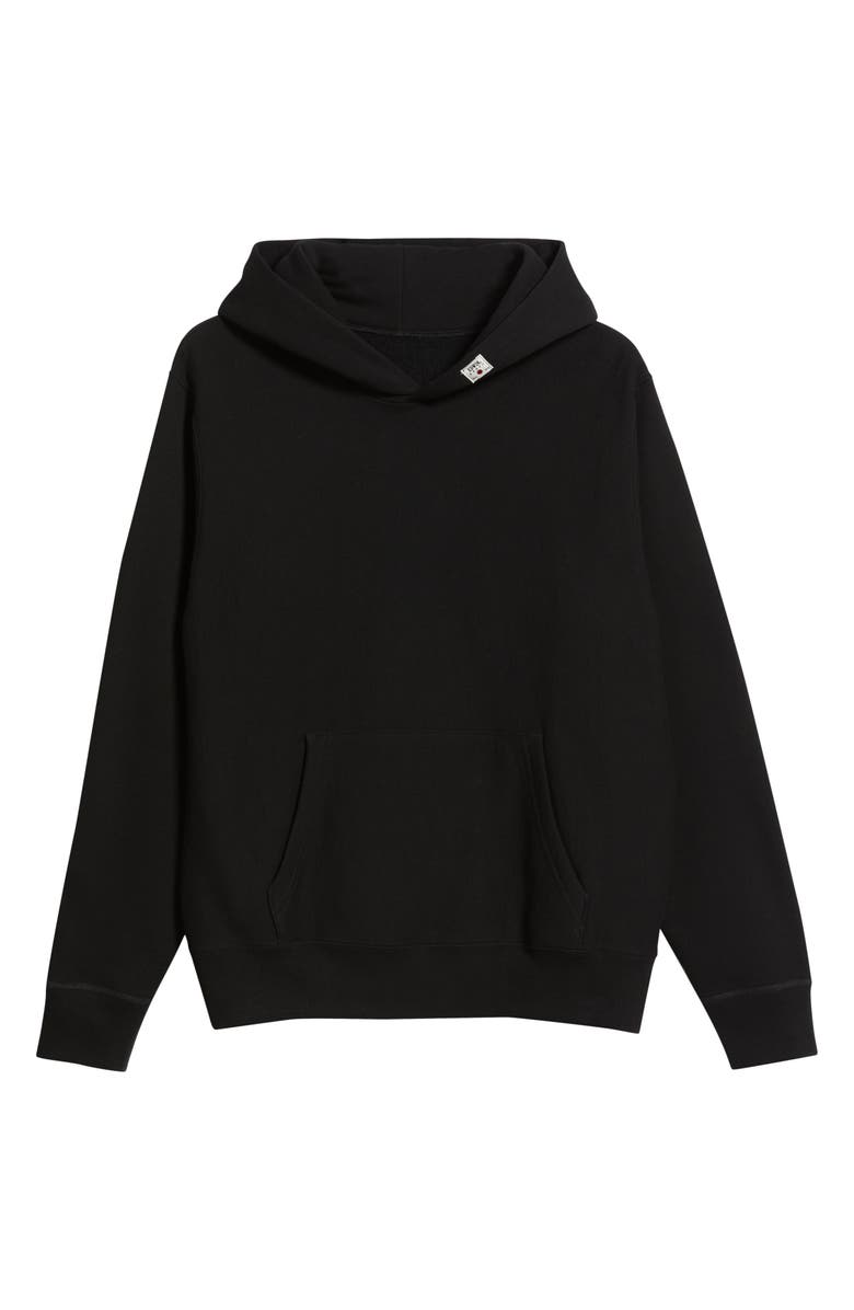 EDWIN Relaxed Fit Hoodie, Alternate, color, Black