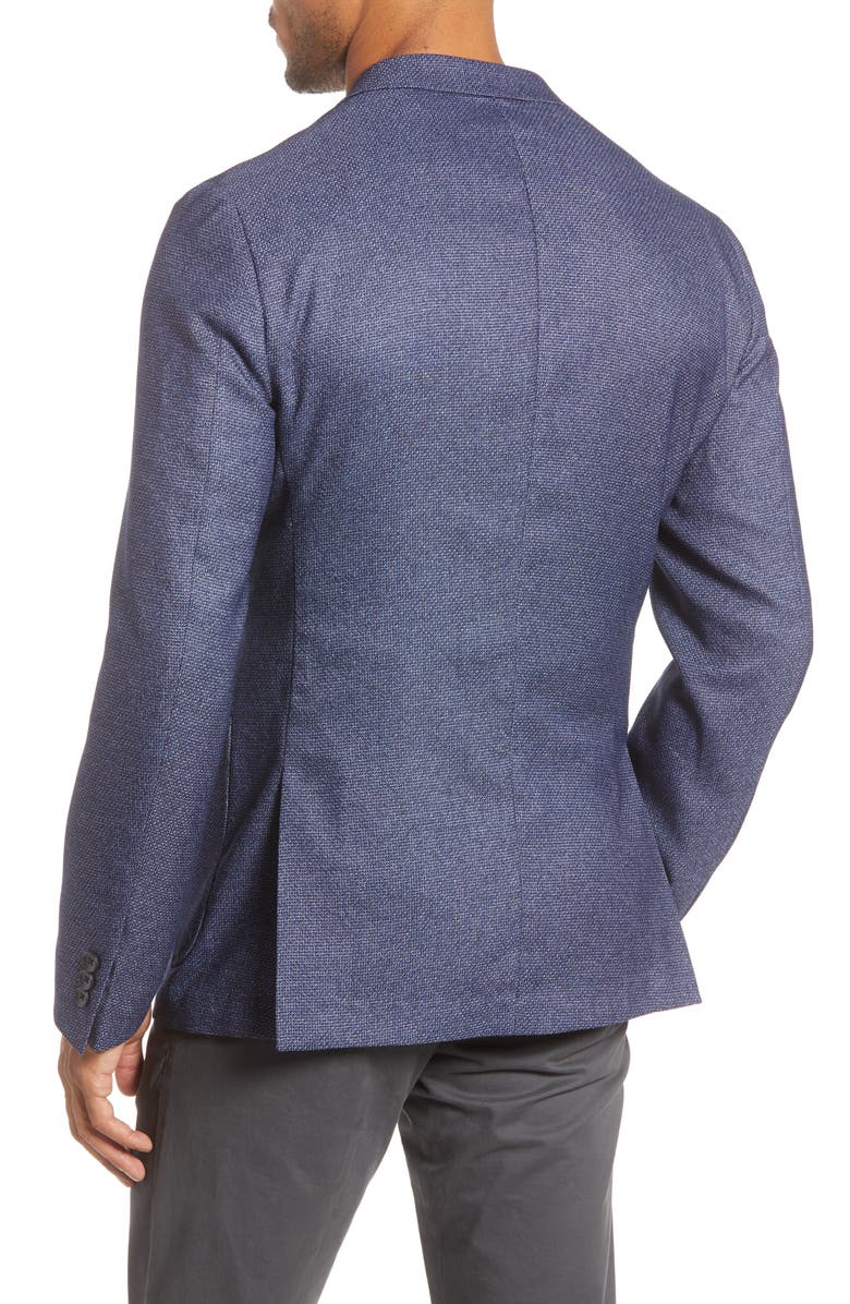 1901 Extra Trim Fit Tweed Sport Coat, Alternate, color, 