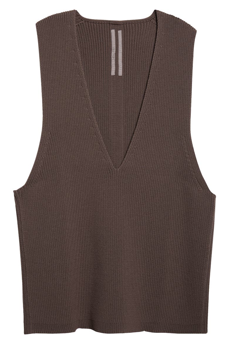 Virgin Wool V-Neck Sweater Vest, Alternate, color, DARKDUST