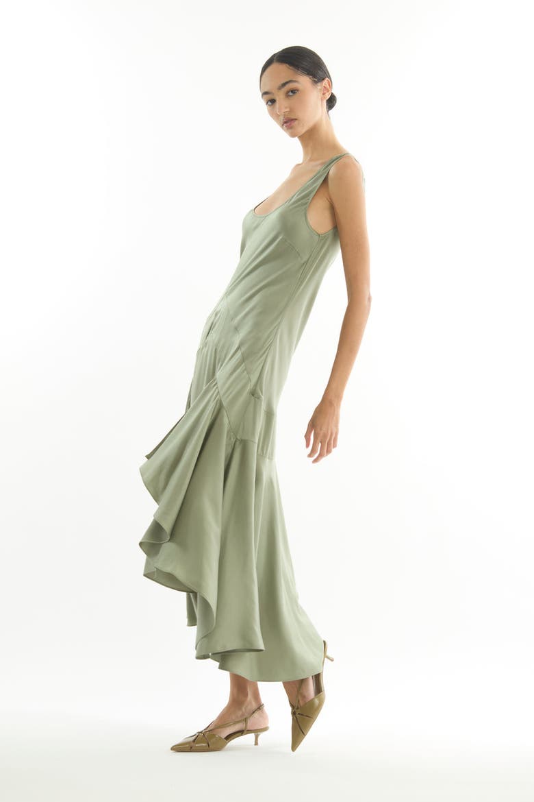 Evelyn Dress, Alternate, color, Laurel Green