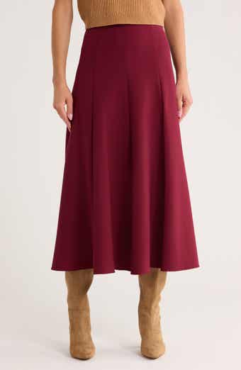 Simkhai Dottie A-Line Midi Skirt