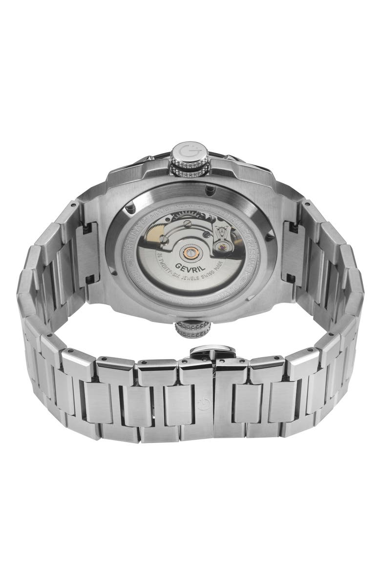GEVRIL Fortuna Bracelet Watch, Alternate, color, 