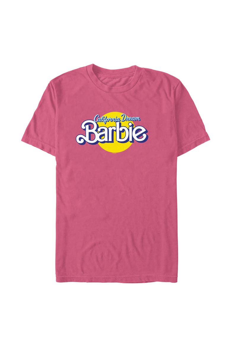 Men's Groovy California Dream Logo T-Shirt, Main, color, Crunchberry