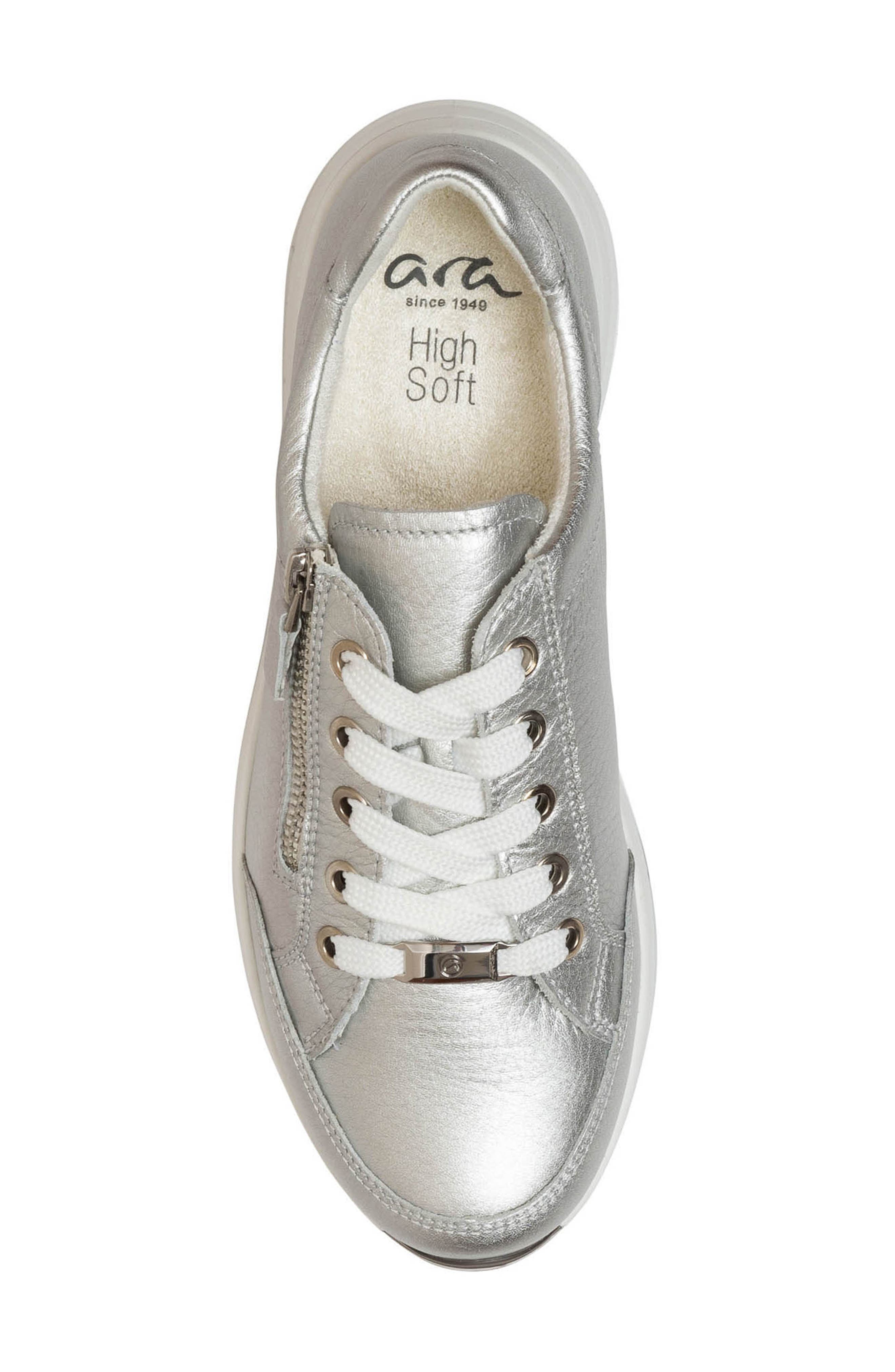 Oleanna Sneaker, Alternate, color, SILVER