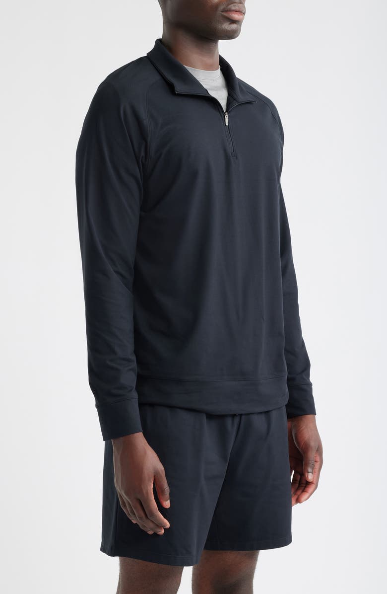 Zella Live In Performance Quarter Zip Pullover, Alternate, color,