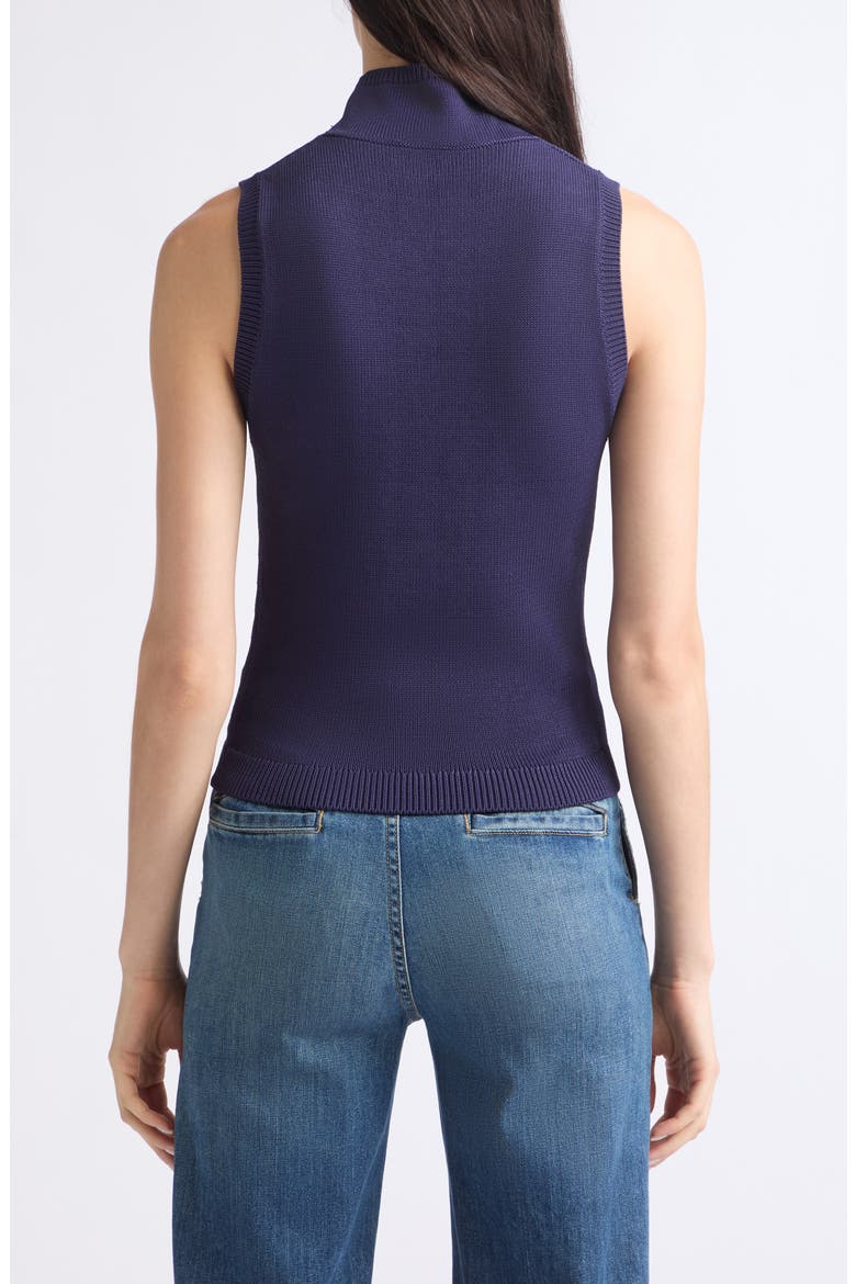 Montclair Turtleneck Sweater Vest, Alternate, color, MIDNIGHT