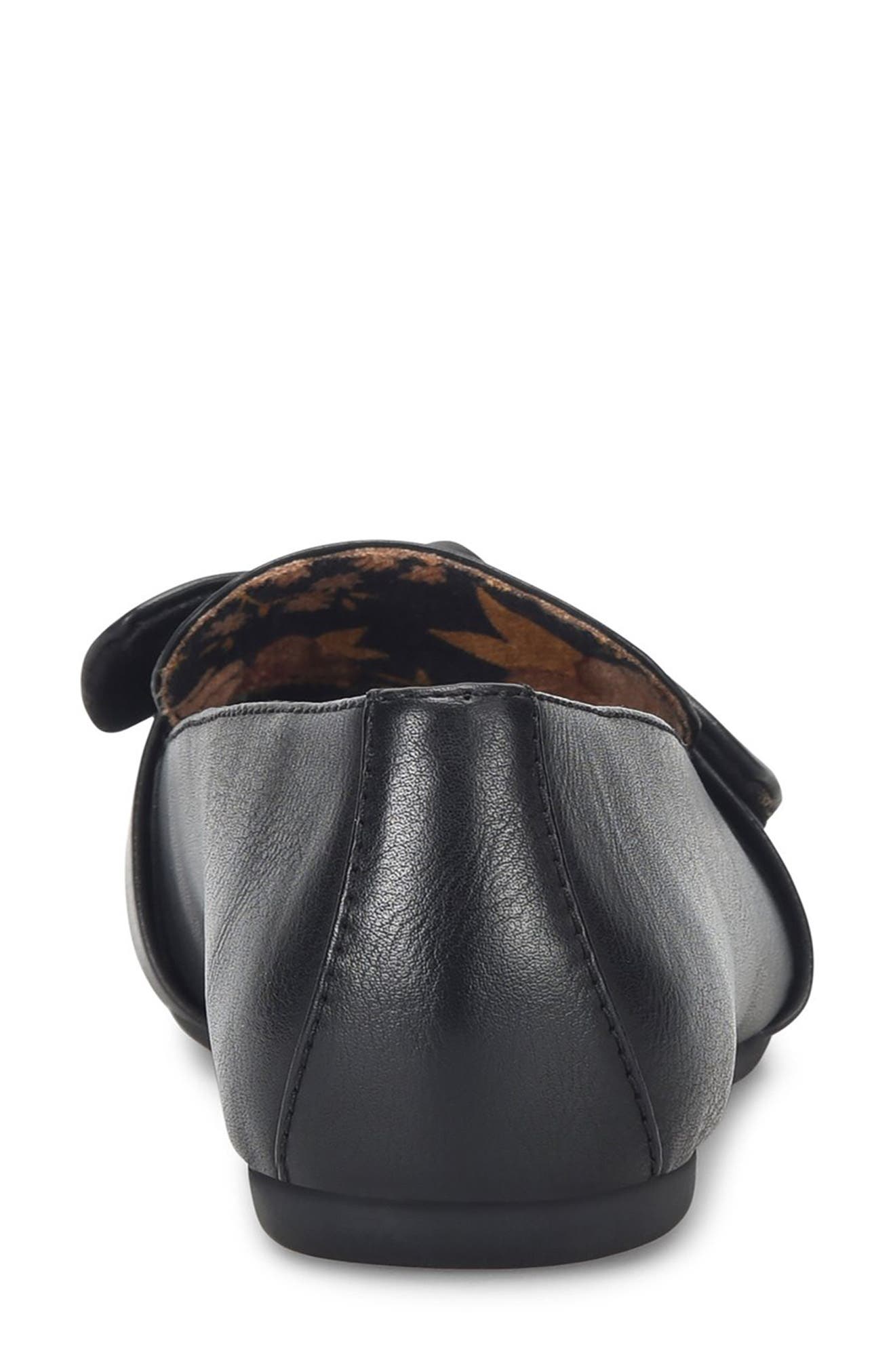 B O C BY BØRN Paisley Bow Flat, Alternate, color, Black