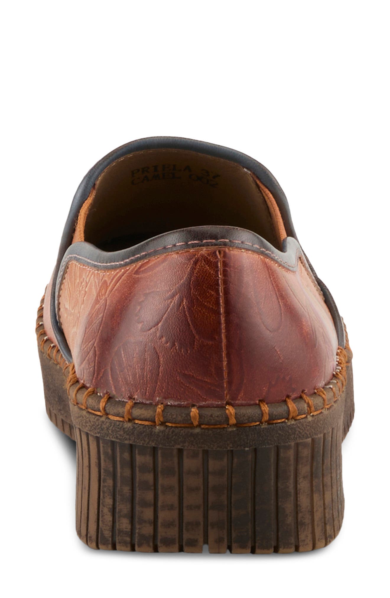 L'Artiste by Spring Step Priela Slip-On Sneaker, Alternate, color, Camel Multi