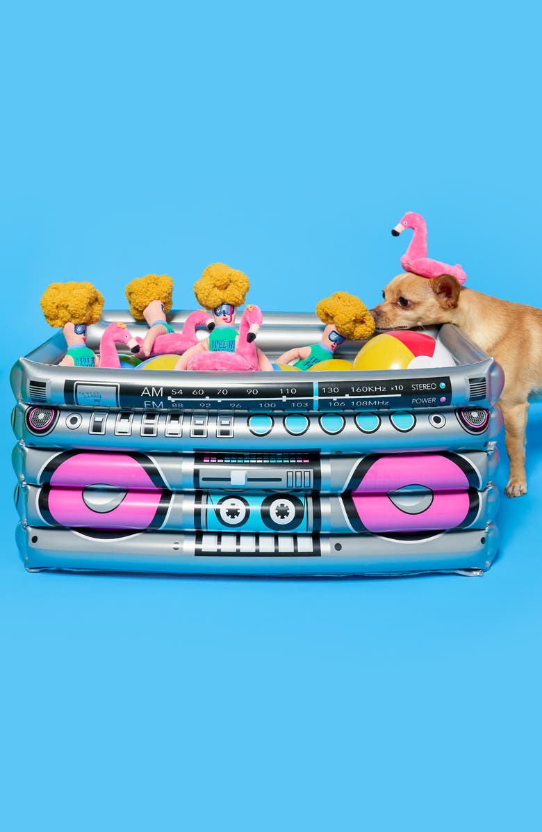 the furryfolks Flamingo Hooman Nosework Toy, Alternate, color, Pink