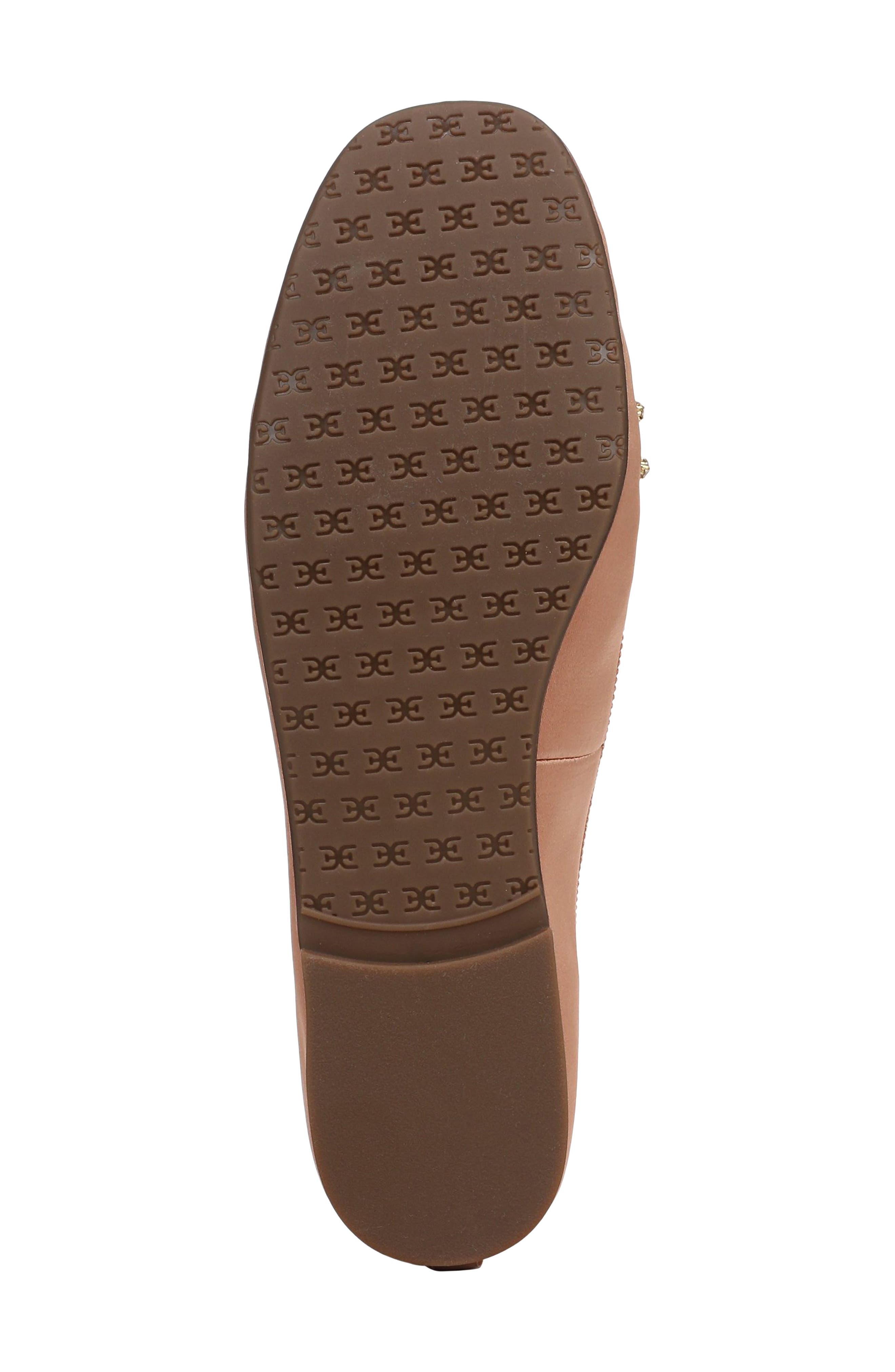 Amy Crystal Embellished Ballet Flat, Alternate, color, SPICED CORAL