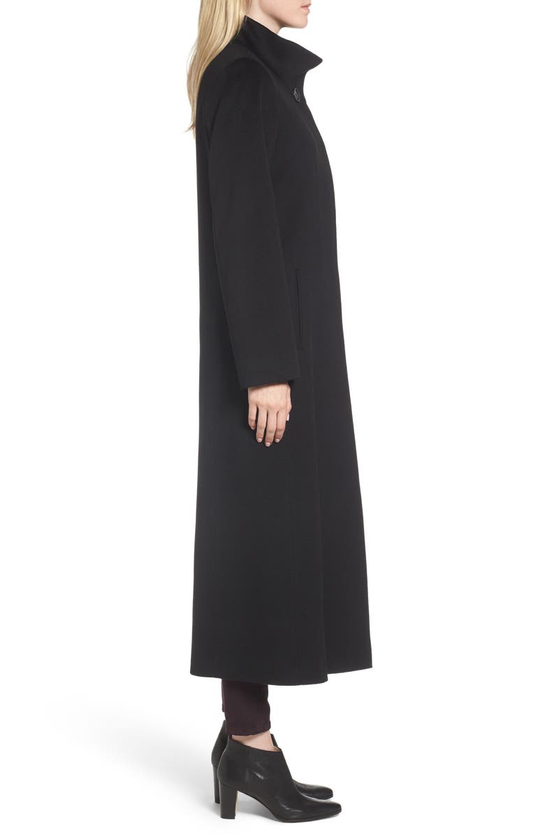 Fleurette Long Wool Coat, Alternate, color,