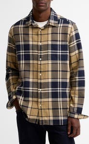 Barbour Bourne Relaxed Tartan Button Front Shirt