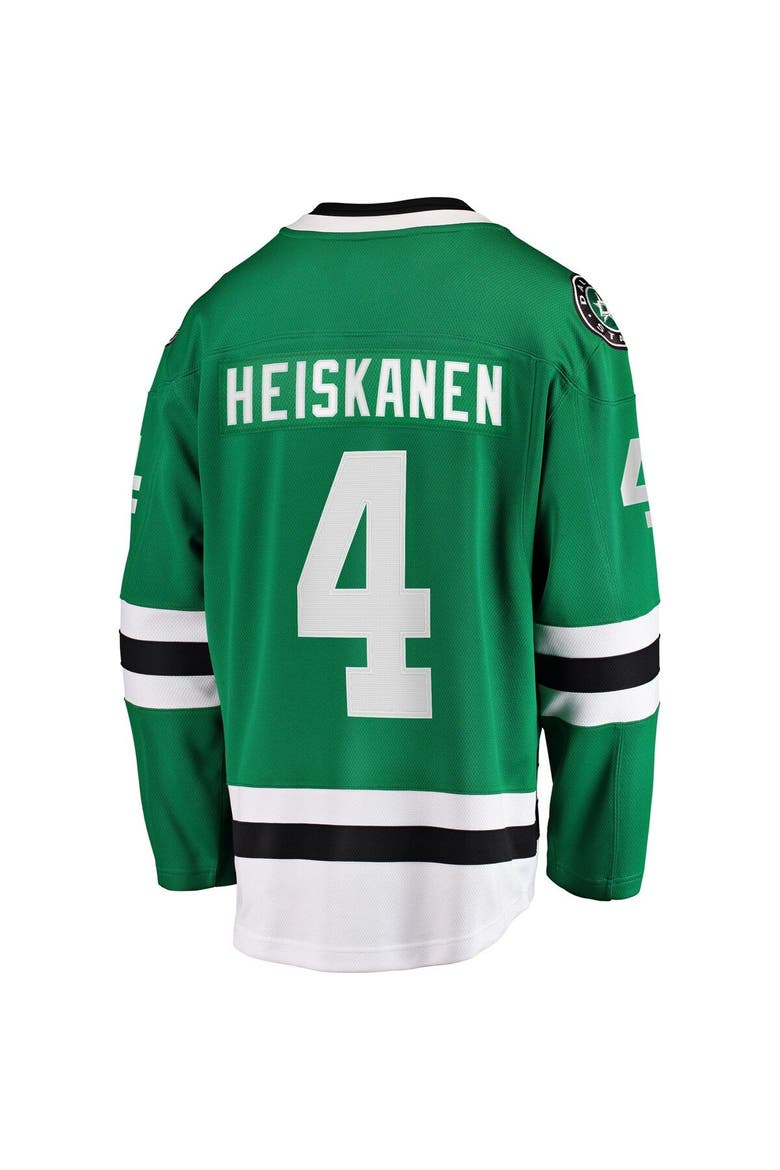 Men's Fanatics Branded Miro Heiskanen Kelly Green Dallas Stars Home Premier Breakaway Player Jersey, Alternate, color, Kelly Green