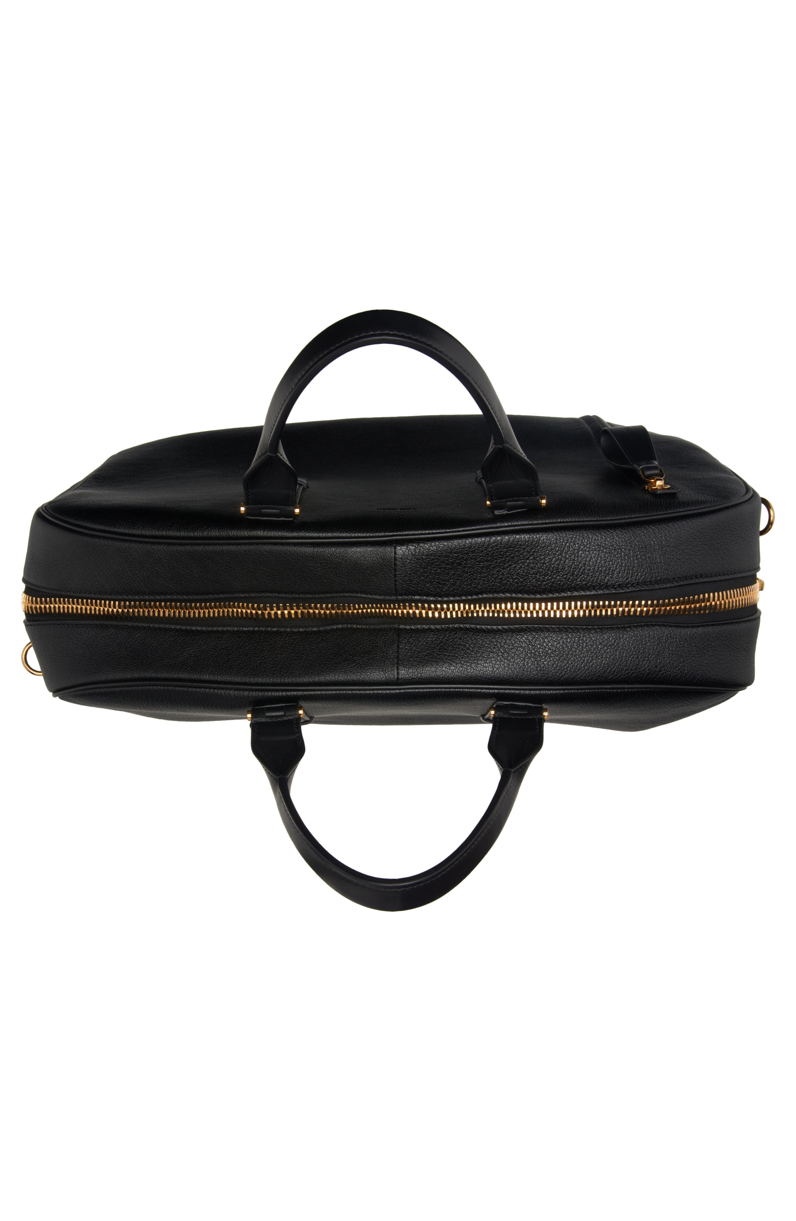 TOM FORD Buckley Leather Duffle Bag, Alternate, color, 