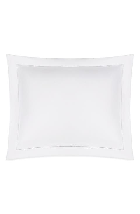 Bergamo Hemstitch Cotton Percale Pillowcase
