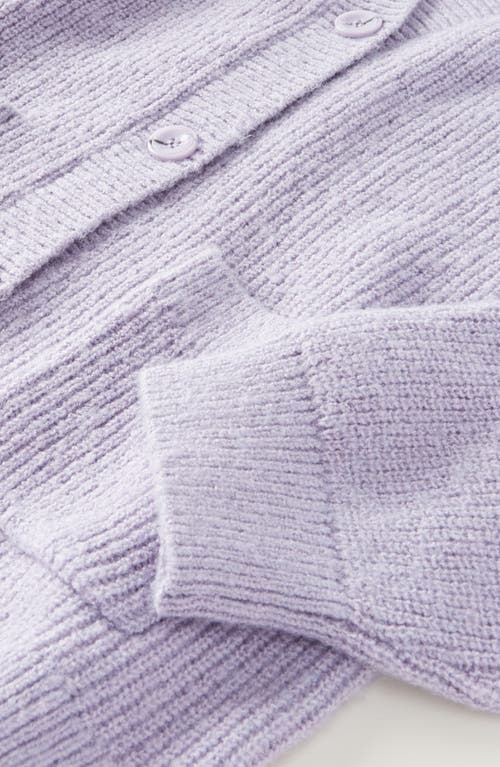 Nordstrom Kids' Oversize Cardigan In Purple