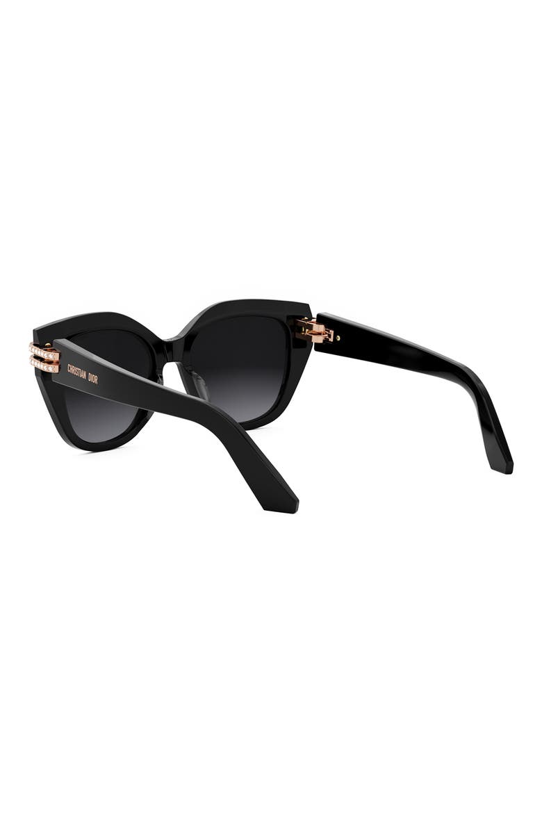 CDior B4I Butterfly Sunglasses, Alternate, color, SBLK/SMKG