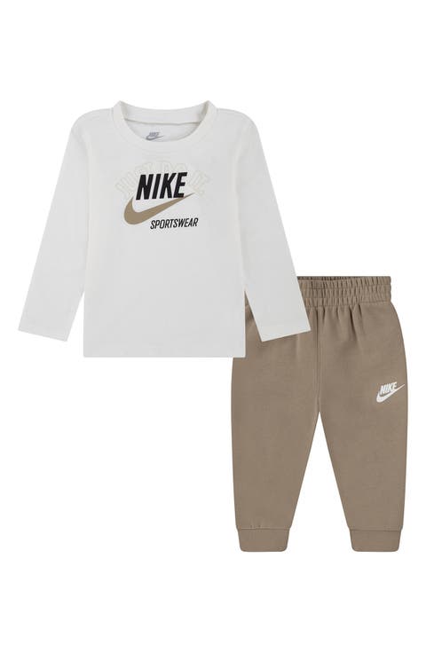 Retro Long Sleeve T-Shirt & Joggers Set (Baby)