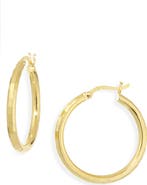 ARGENTO VIVO Bold Hoop Earrings
