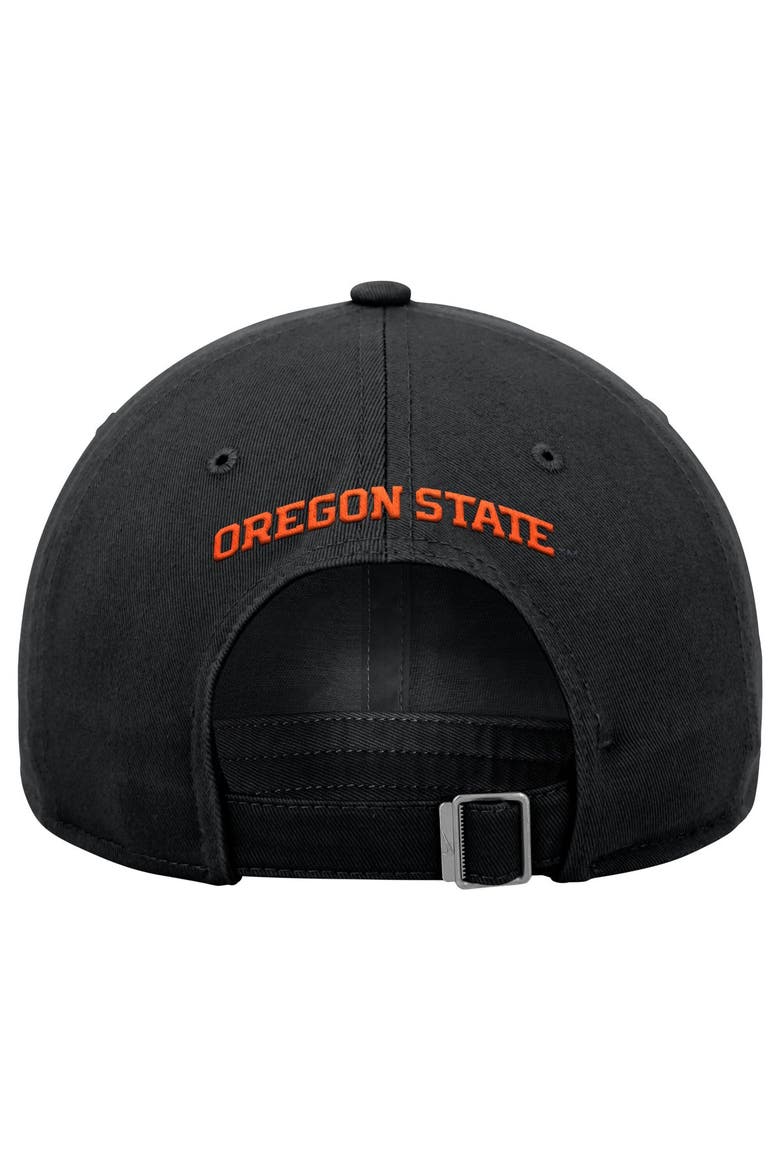Men's Nike Black Oregon State Beavers 2026 On-Field Club Adjustable Hat, Alternate, color, Black