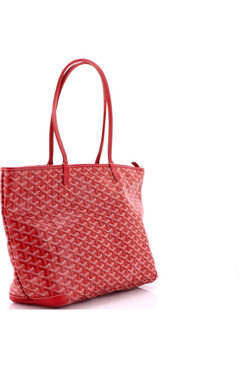 Pre-Owned Goyard Artois Tote Coated Canvas MM, Alternate, color, Red