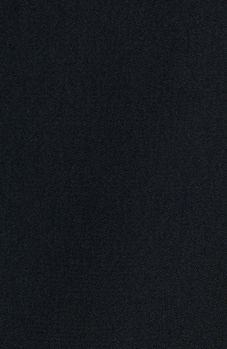 McQueen Crystal Embellished Strong Shoulder Jacket, Alternate, color, Black