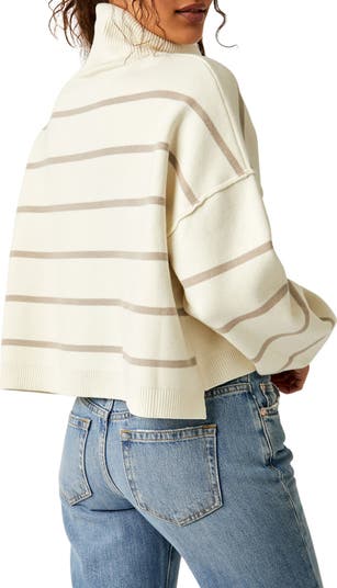 Paulie Stripe Turtleneck Sweater