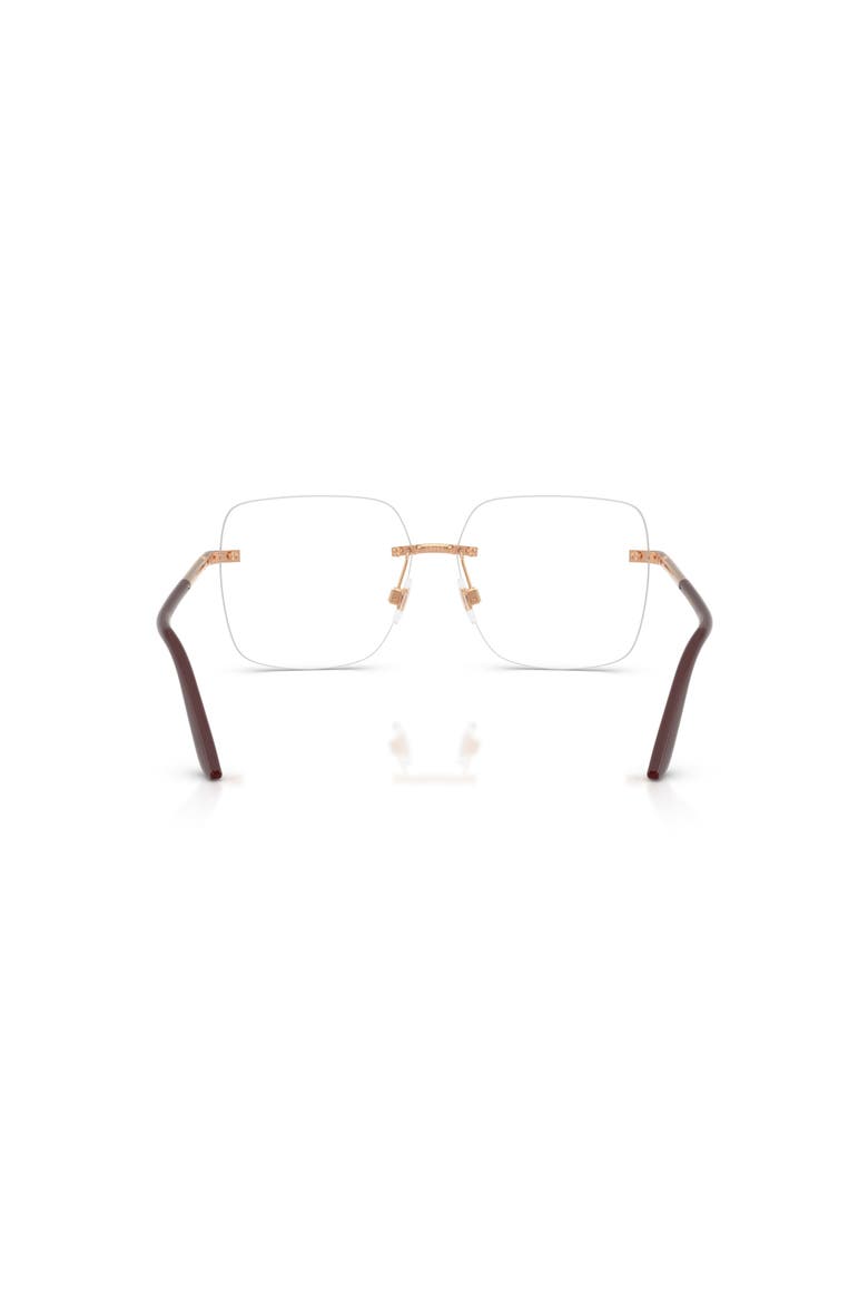 57mm Square optical glasses, Alternate, color, Pink
