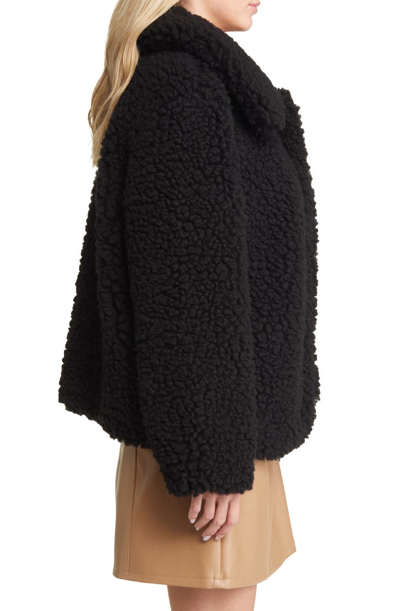 VERO MODA Elvira Faux Shearling Jacket, Alternate, color,