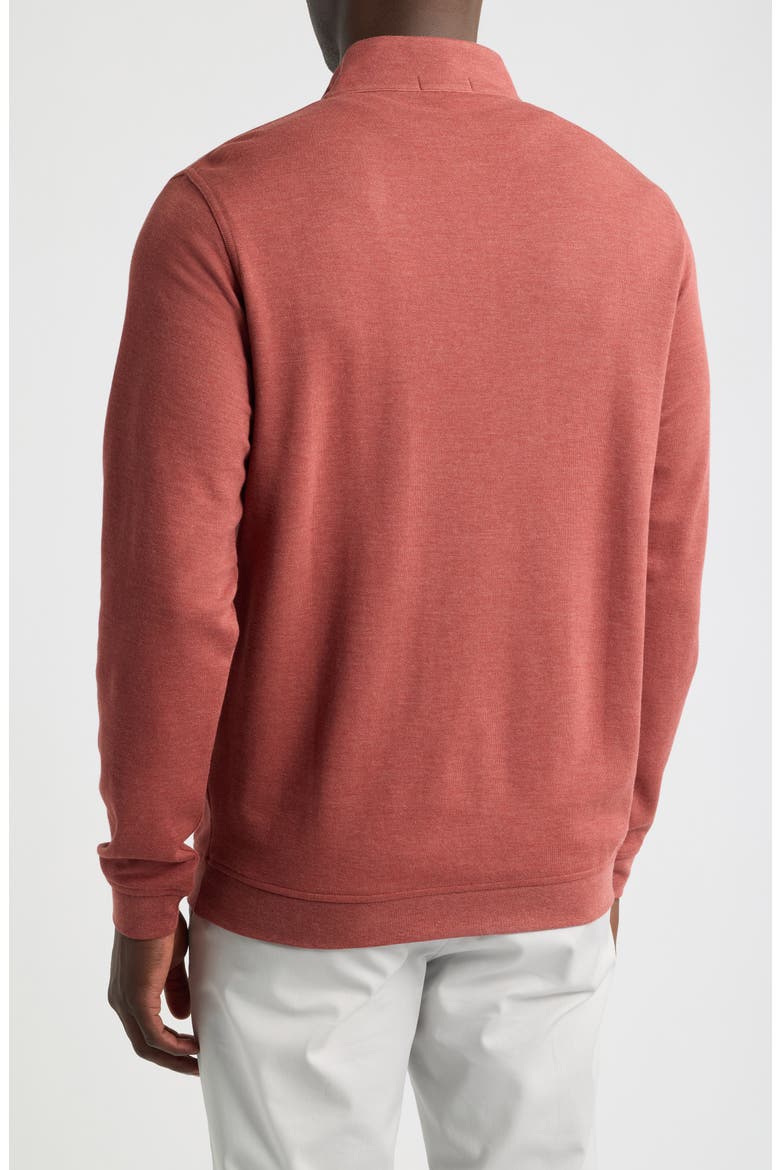 Crown Comfort Quarter Zip Pullover, Alternate, color, BURNT ORANGE