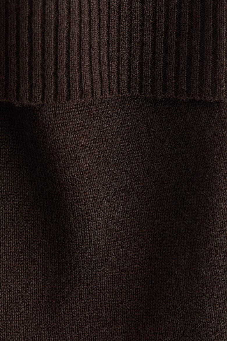 Knitted Yoga Pants, Alternate, color, Dark brown