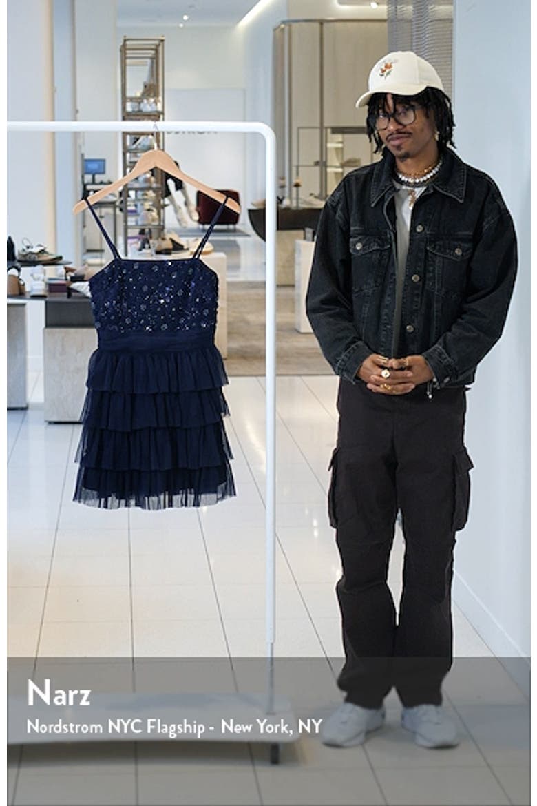Floral Tiered Tulle Dress video