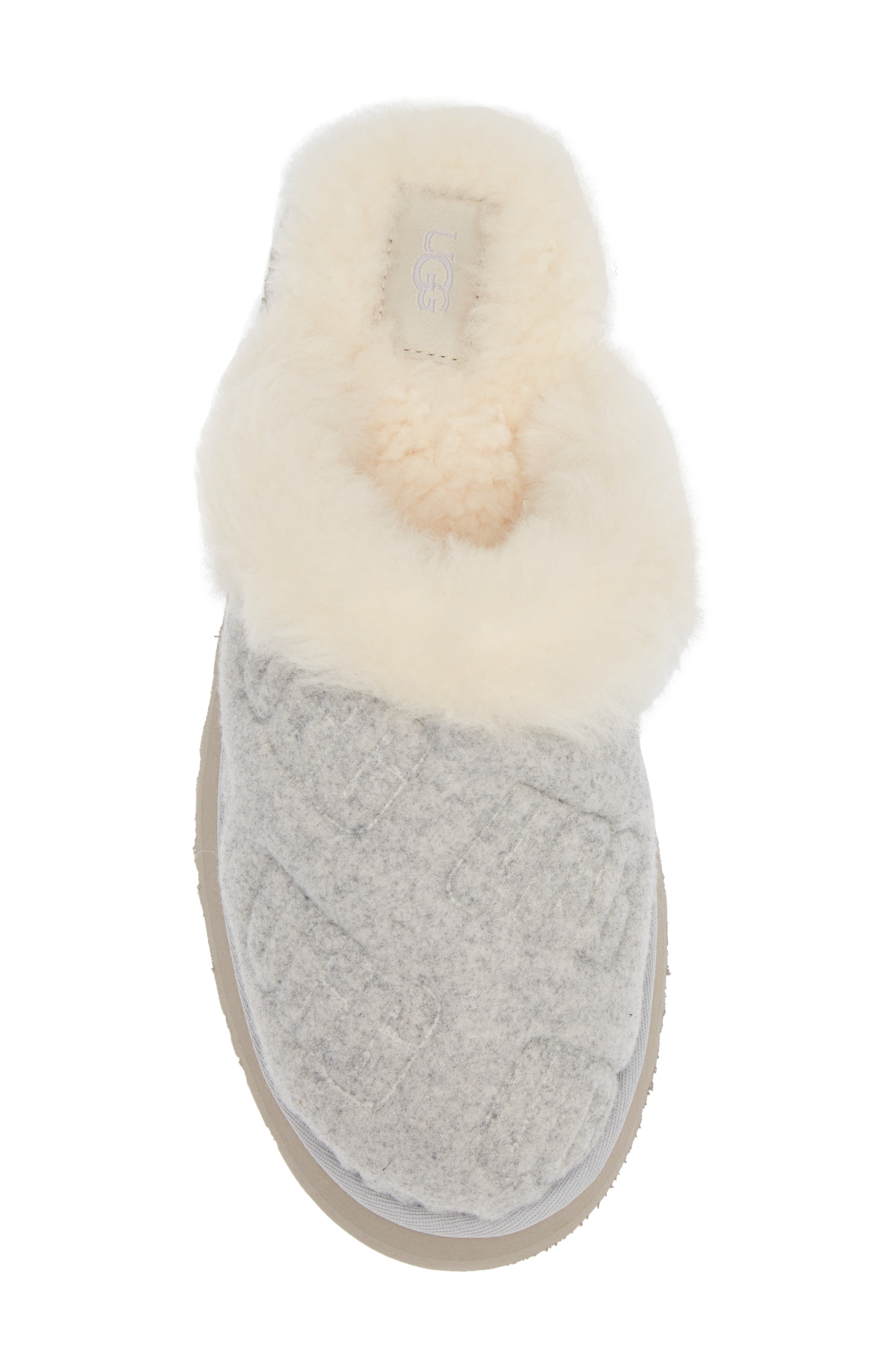 UGG<sup>®</sup> Disquette Felted Shearling Lined Slipper, Alternate, color, 