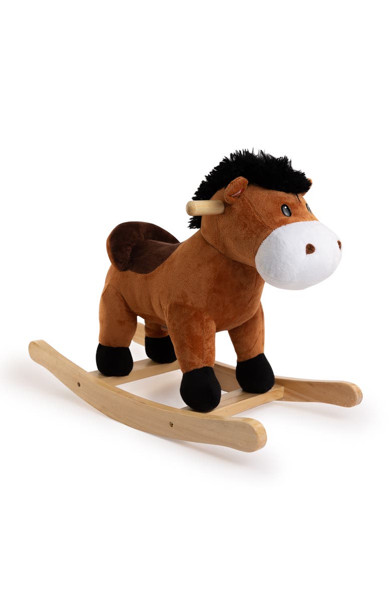 Ponyland Rocking Brown Horse with Sound, Main, color, 