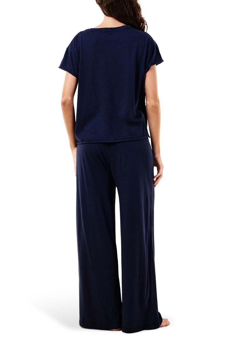 Ada Pajamas, Alternate, color, NAVY