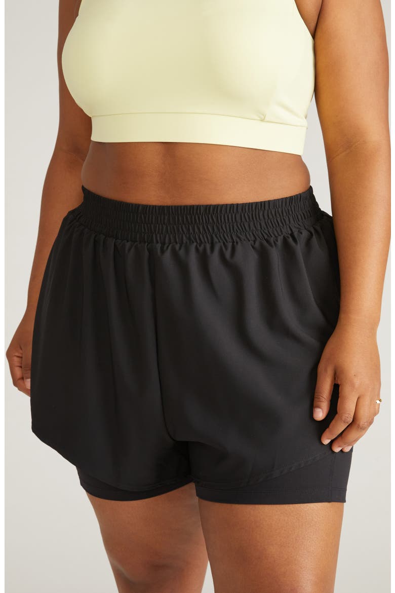 Active Shorts, Main, color, BLACK