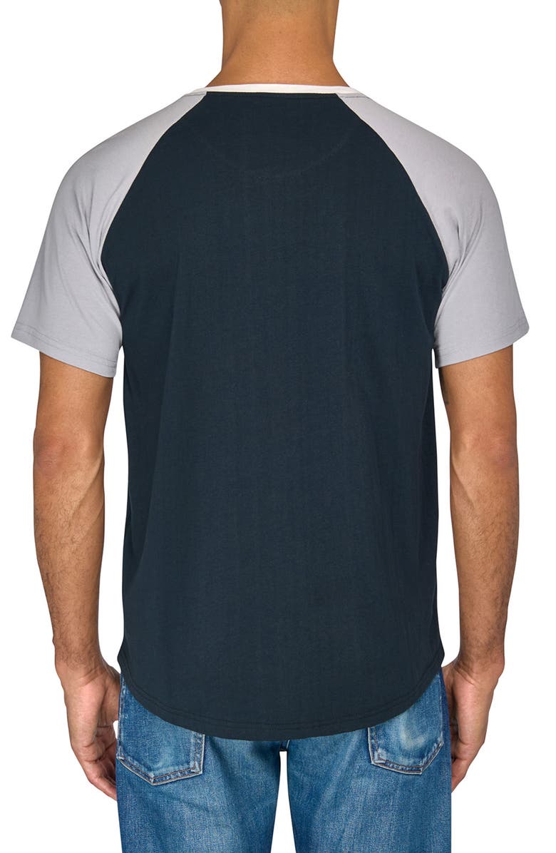 CONSTRUCT Slim Fit  Solid Crew T-Shirt, Alternate, color, Black