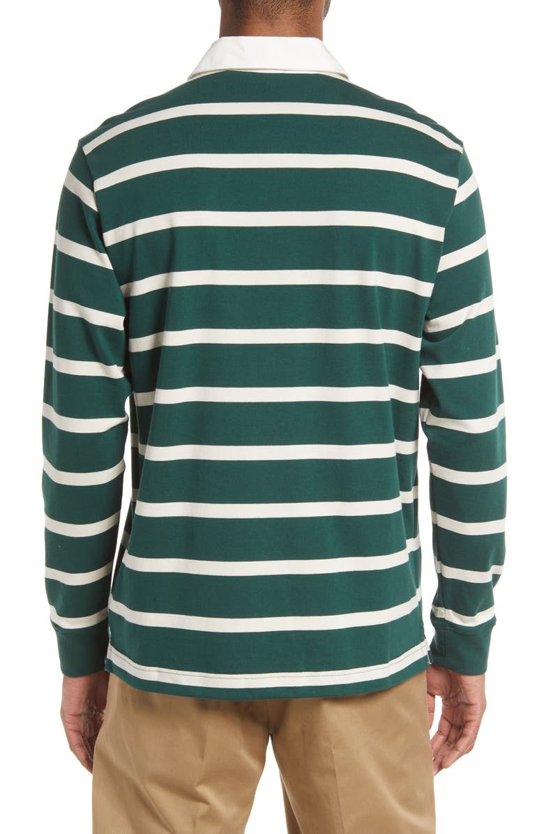 Norse Projects Ruben Bold Stripe Knit Polo, Alternate, color,