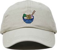 Dalix Noodles Embroidered Casual Cap