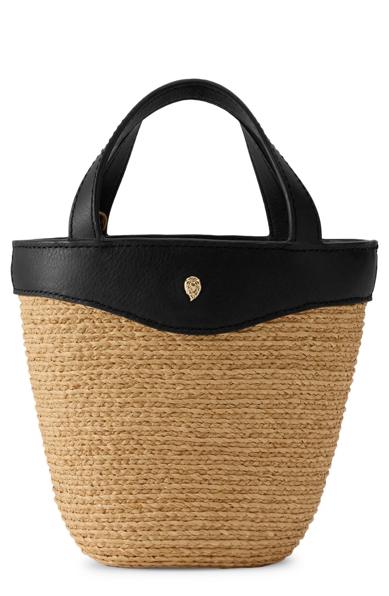 Helen Kaminski Ama Braided Raffia Bucket Bag, Main, color, 