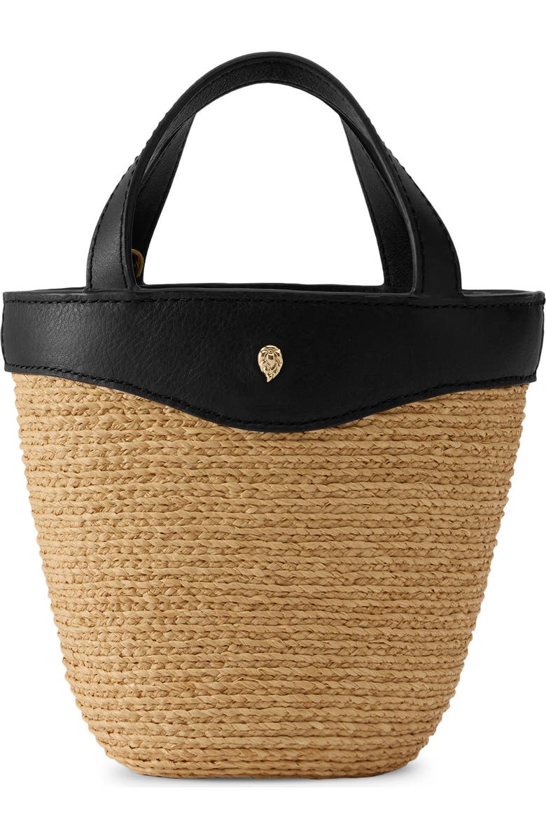 Helen Kaminski Ama Braided Raffia Bucket Bag, Main, color,